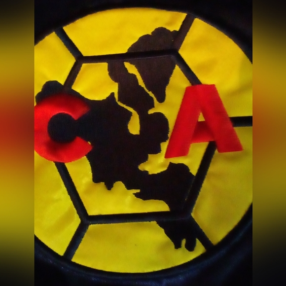 America Soccer Football Reverseable Satin Varsity Team Jacket Coat Men's L Blue - Picture 11 of 15